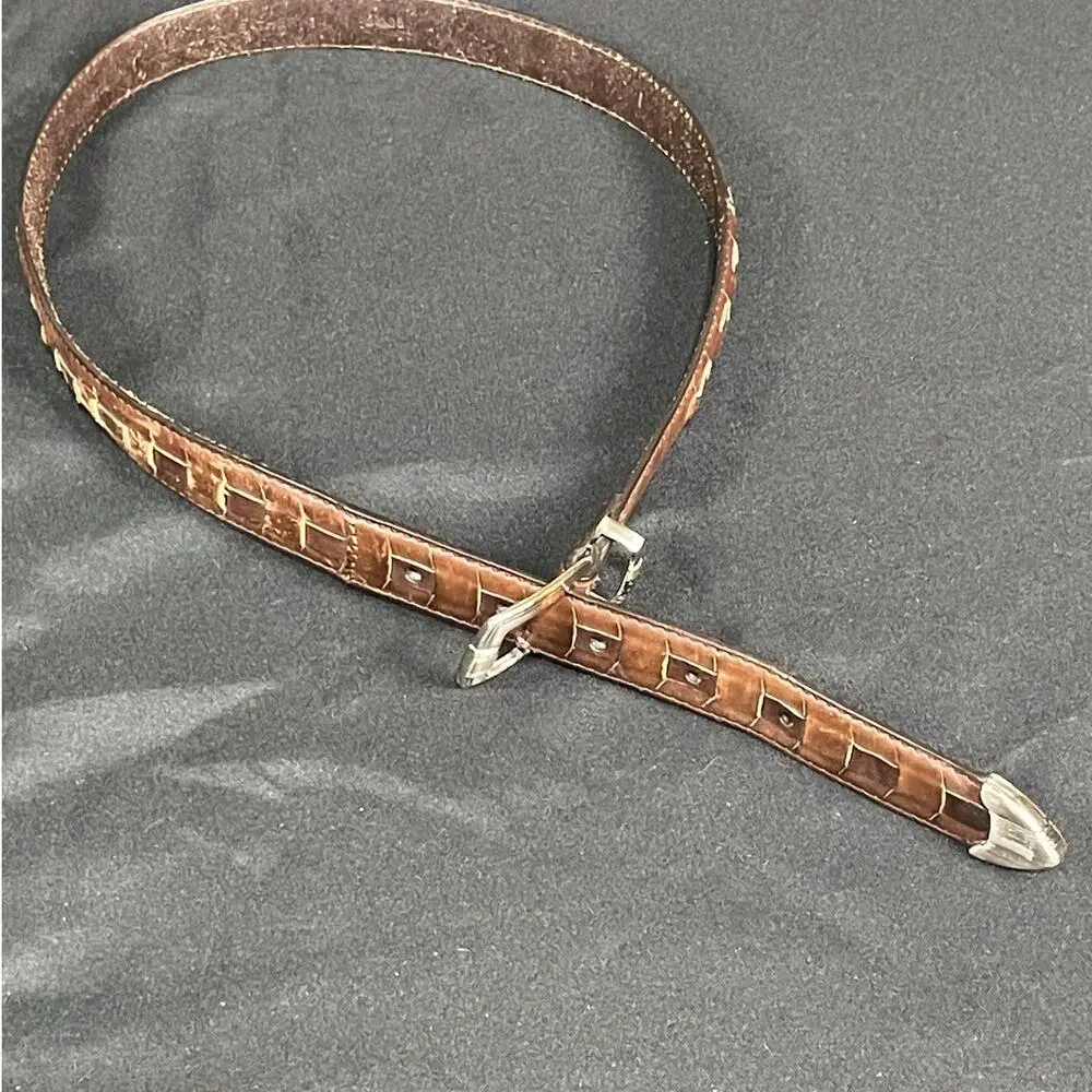 Men's genuine leather belt size 34-35